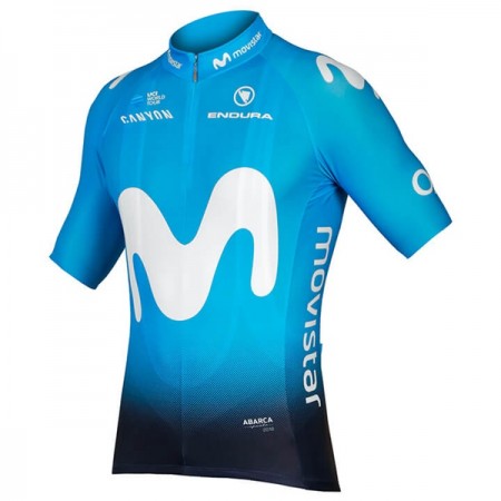 Maillot vélo 2018 Movistar Team N001